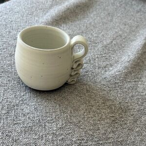 Artisan Cream Ceramic Coffee Mug